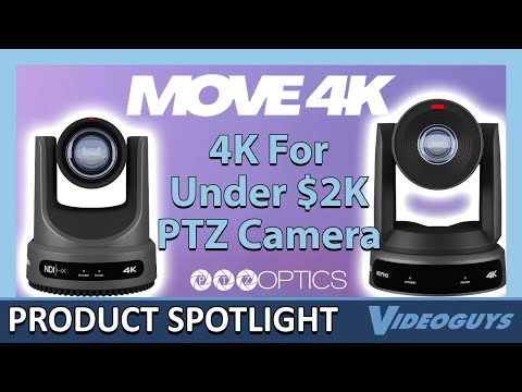 PTZOptics Move 4K NDI|HX PTZ Camera Product Spotlight