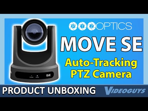 PTZOptics Move SE Zoom PTZ Camera Spotlight