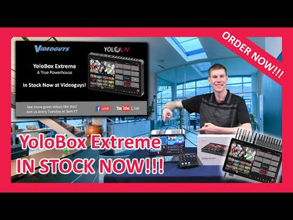 YoloLiv YoloBox Extreme All-in-One Multi-Camera Live Streaming and Switching System In Stock at Videoguys