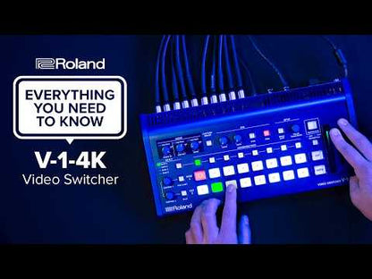 Roland V‑1‑4K Video Switcher | Everything You Need to Know Video