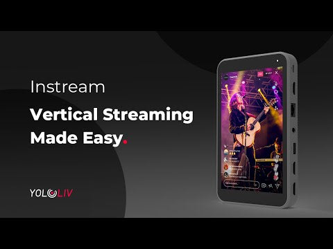 YoloLiv Instream All-in-One Vertical Live Streaming System – Videoguys