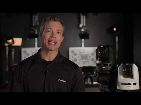 Introducing Canon's CR-N300 4K UHD PTZ Camera Video