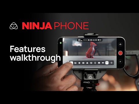 Atomos Ninja Phone Features Video