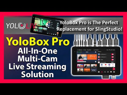 YoloBox Pro Portable Multi-Camera Live Streaming Device