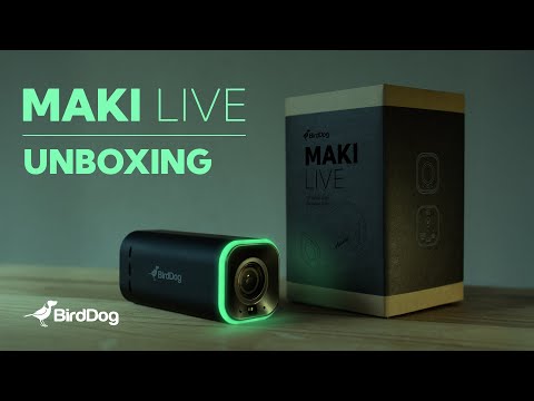 Unboxing the BirdDog MAKI Live – First Look at the Ultimate Portable Camera Video