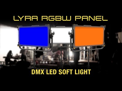 Lyra RGBW 1 x 2 Soft Panel Digital Color Light | Ikan Tech Tips Video