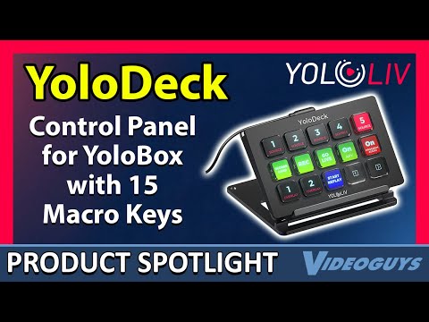 YoloLiv YoloDeck: Control Panel For YoloBox with 15 Macro Keys
