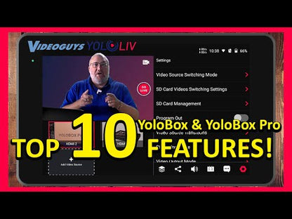 YoloBox Pro Portable Multi-Camera Live Streaming Device