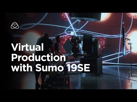 Virtual Production with Atomos Sumo 19SE Video