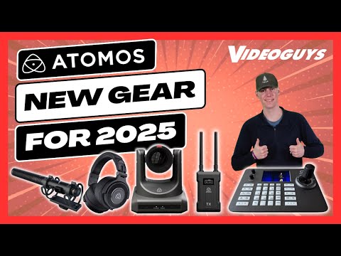Atomos First Look: A Videoguys View of the New PTZ Cameras, StudioSonic, TX/RX and More Video