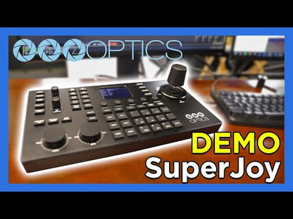 PTZOptics SuperJoy PTZ Camera Controller Demo Video