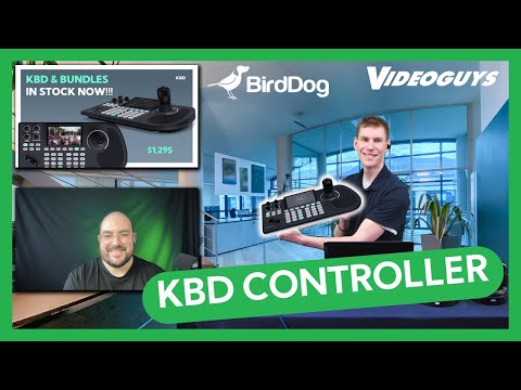 Master PTZ Control with BirdDog KBD PTZ Controller - In Stock and Available Now! Video