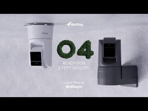 BirdDog O4 - Outdoor 4K PTZ
 Video Spotlight