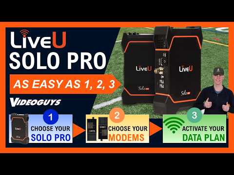 How to Buy LiveU Solo Pro | Complete Setup Guide for Reliable Live Streaming Video
