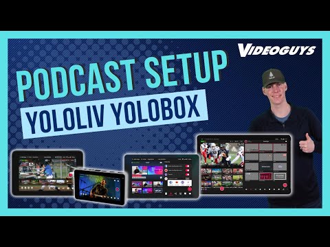 YoloLiv YoloBox with a Podcast Setup