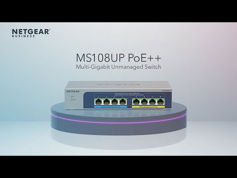 Introducing The New NETGEAR MS108UP Switch | NETGEAR Business Video