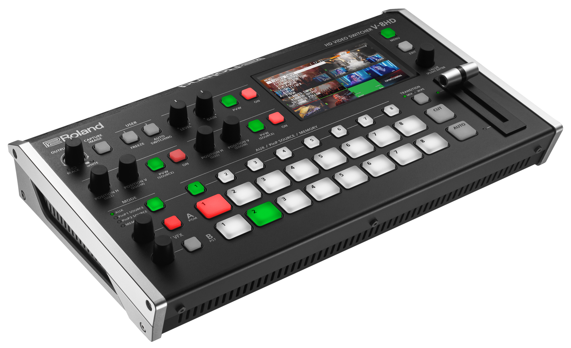 Roland V-8HD スイッチャー Roland V-8HD HDMI Video Switcher – Videoguys