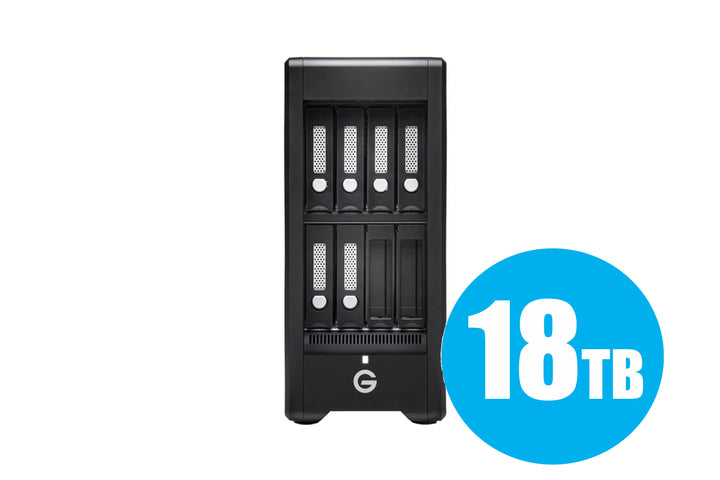 G-Technology G-SPEED Shuttle XL with EV Series Bay 18TB