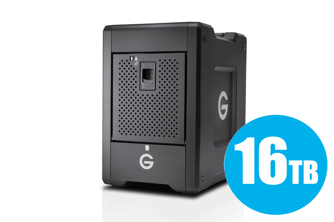 G-Technology G-SPEED Shuttle Thunderbolt 3 Transportable 4-Bay RAID 16TB