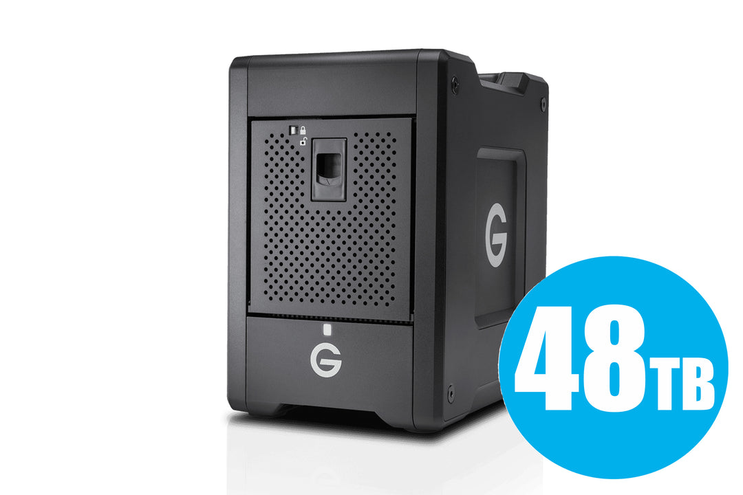 G-Technology G-SPEED Shuttle Thunderbolt 3 Transportable 4-Bay RAID 48TB