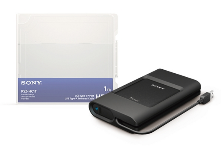 SONY Ruggedized External Drive with USB 3 and USB-C - 1TB