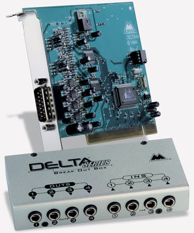 Delta 44 - Professional 4-In/4-Out Audio Card