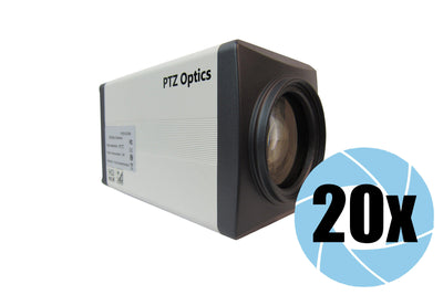 PTZOptics NDI ZCam 20X Box Camera with 20X optical zoom