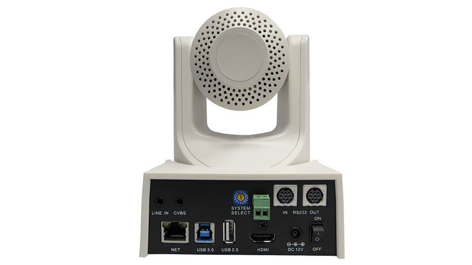 PTZOptics 12x-USB Video Conferencing Camera (White)