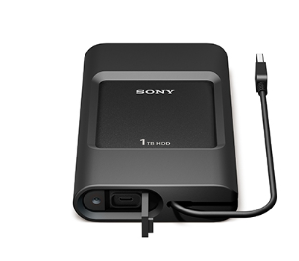 SONY Ruggedized External Drive with USB 3 and USB-C - 1TB