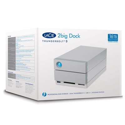 LaCie 20TB 2big Dock Thunderbolt 3 Box