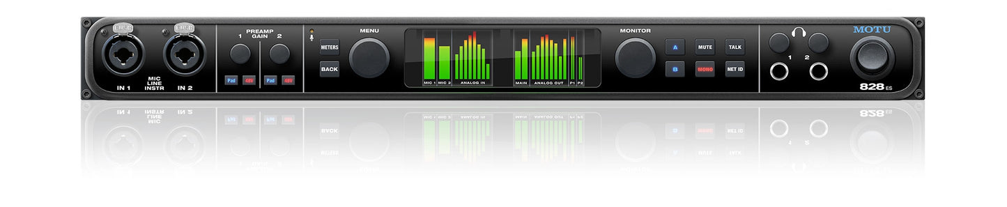 MOTU 828es Thunderbolt  / USB2 Audio Interface with DSP, Networking and MIDI