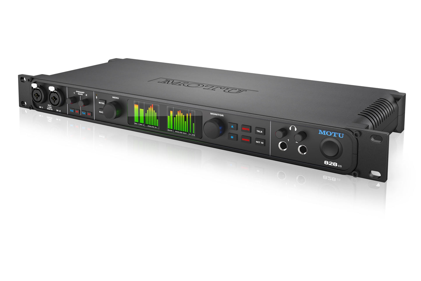 MOTU 828es Thunderbolt  / USB2 Audio Interface with DSP, Networking and MIDI