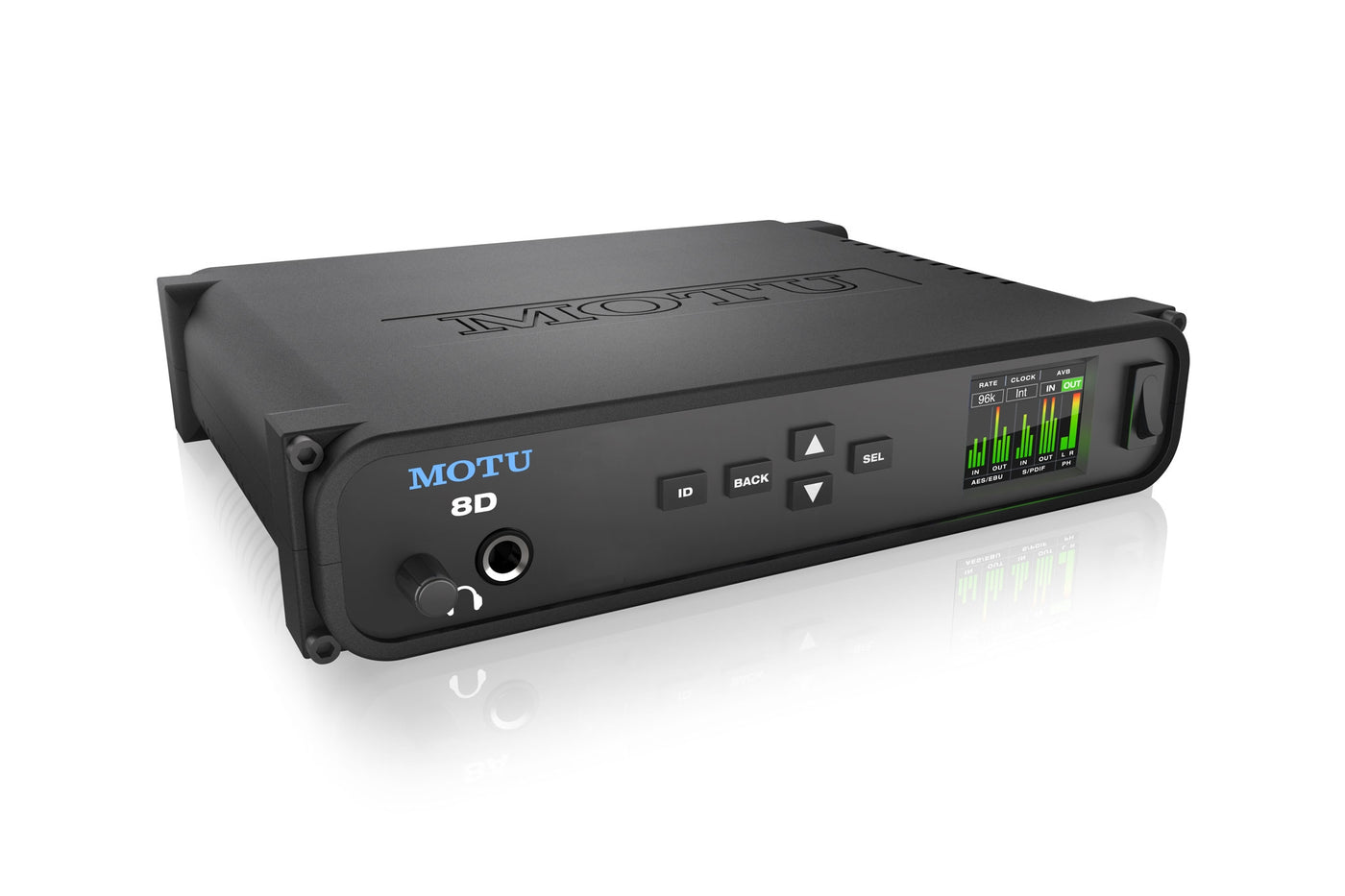 MOTU 8D AES3 / SPDIF / USB / AVB-TSN audio interface with DSP and mixing