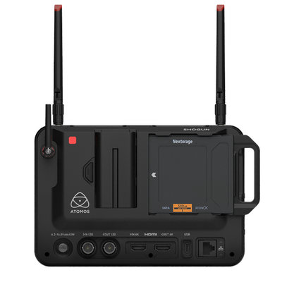 ATOMOS SHOGUN CONNECT 7" Network-Connected HDR Video Monitor and Recorder 8kp30/4kp120