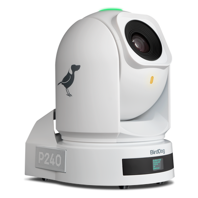 BirdDog Eyes P240 40x Optical Zoom 1080P Full NDI PTZ Camera (White)