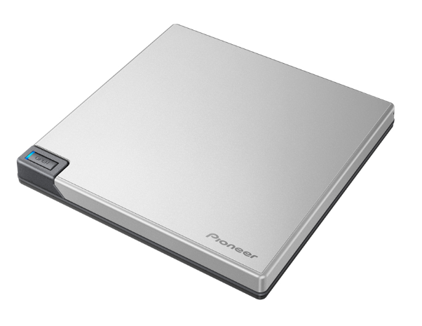 Pioneer BDR-XD08S USB 3.2 Gen1 (USB Type-C) 2.0 Slim Portable BD/DVD/CD Writer