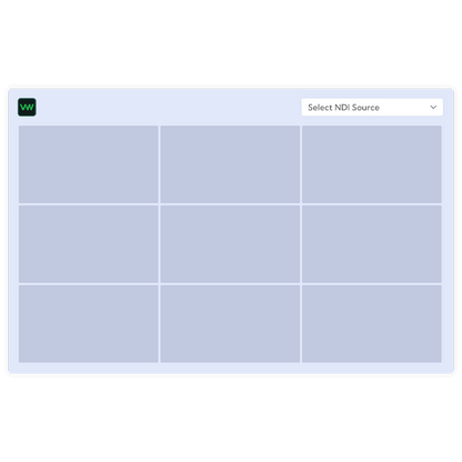 BirdDog VideoWall Bundle Includes 9x BirdDog PLAY and 1x VideoWall Software License