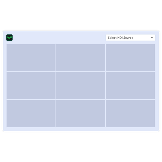 BirdDog VideoWall Bundle Includes 9x BirdDog PLAY and 1x VideoWall Software License