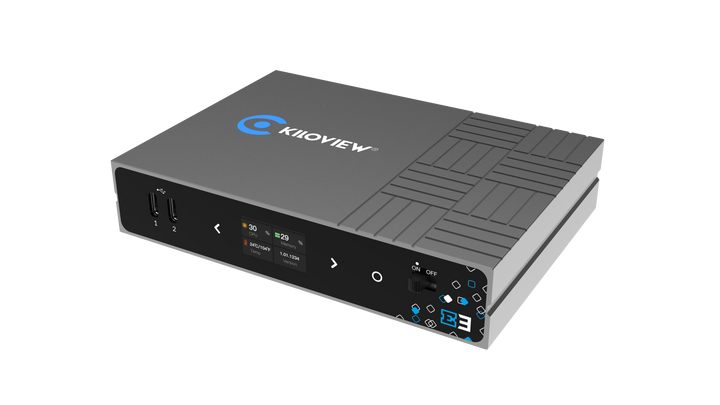 Kiloview E3 Dual-Channel 4K HDMI & 3G-SDI HEVC Video Encoder