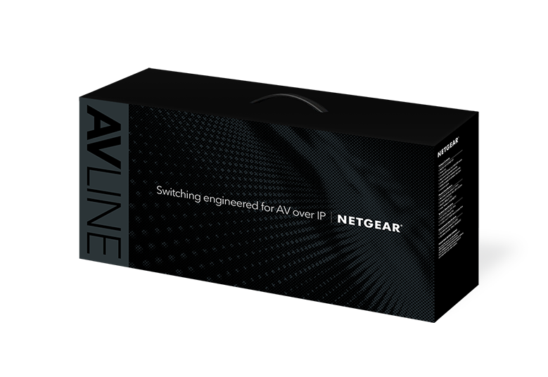 NETGEAR M4250 10G2F PoE plus AV Switch Box