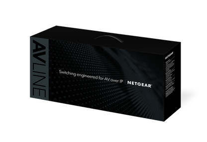 NETGEAR M4250 10G2F PoE plus AV Switch Box