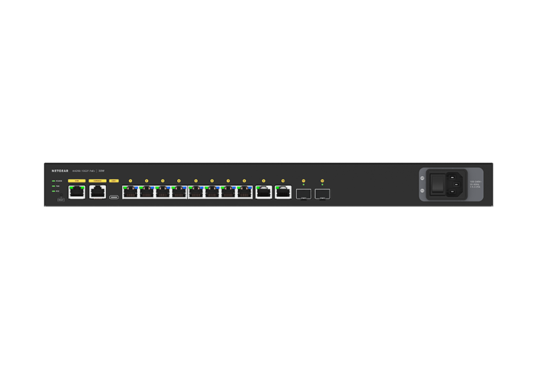 NETGEAR M4250 10G2F PoE plus AV Switch