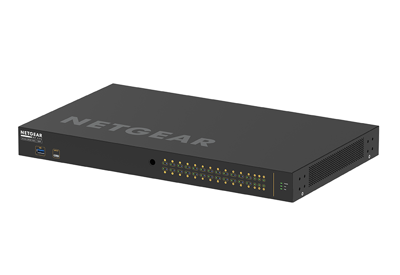 NETGEAR M4250-26G4F-PoE+ AV Switch Diagonal