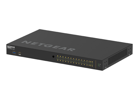 NETGEAR M4250-26G4F-PoE+ AV Switch Diagonal