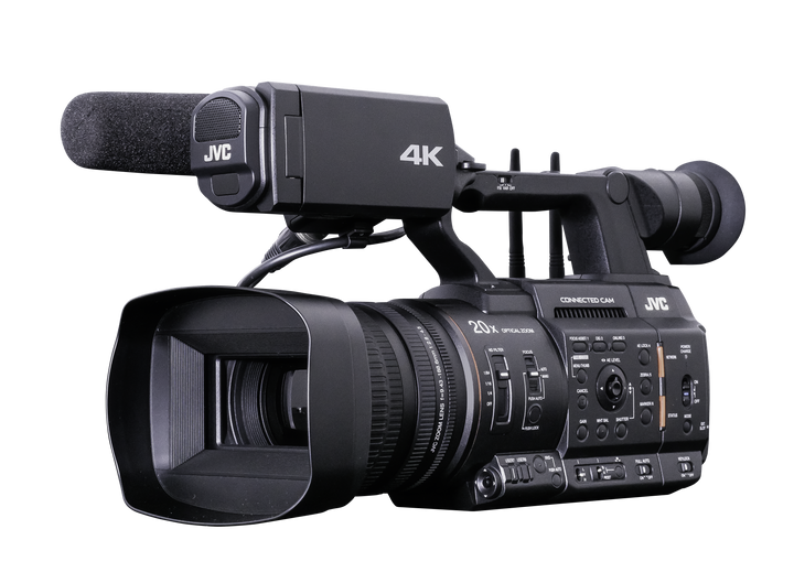 JVC Professional GY-HC550UN CONNECTED CAM Handheld 4K 1-Inch Broadcast Camcorder with NDI®|HX