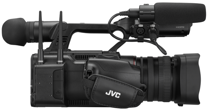 JVC Professional GY-HC550UN CONNECTED CAM Handheld 4K 1-Inch Broadcast Camcorder with NDI®|HX