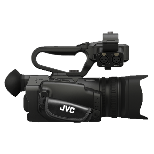 JVC Compact Handheld Camcorder with Integrated 12x Lens & Sports Overlays