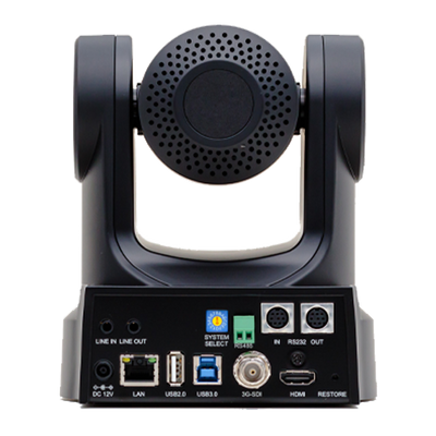 JVC KY-PZ200N HD 20x Zoom PTZ Remote Camera with NDI|HX (Black)