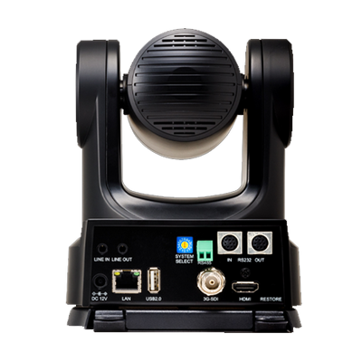 JVC KY-PZ400N 4K 12x Zoom PTZ Remote Camera with NDI|HX (Black)