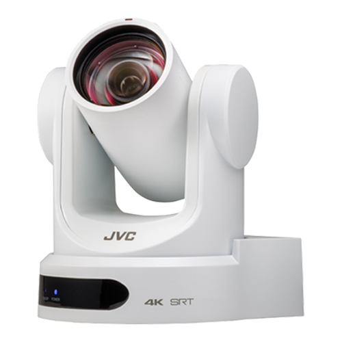 JVC KY-PZ400N 4K 12x Zoom PTZ Remote Camera with NDI|HX (White)